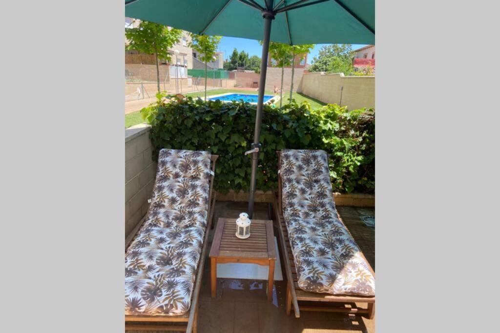 Vivienda Turistica Mi Terraza Leilighet El Casar de Escalona Eksteriør bilde